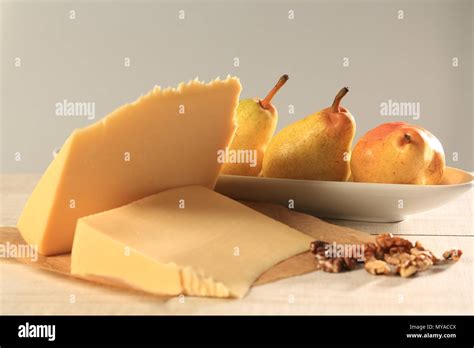 Different types of cheese slices Stock Photo - Alamy