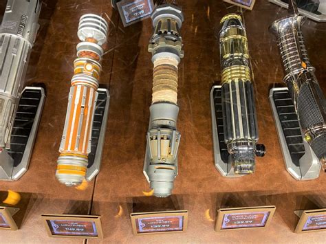 PHOTOS, VIDEO: NEW Rey Legacy Lightsaber Hilt Rises in Star Wars: Galaxy's Edge at Disney's ...