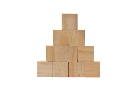 wooden geometric cube isolated 18742776 PNG