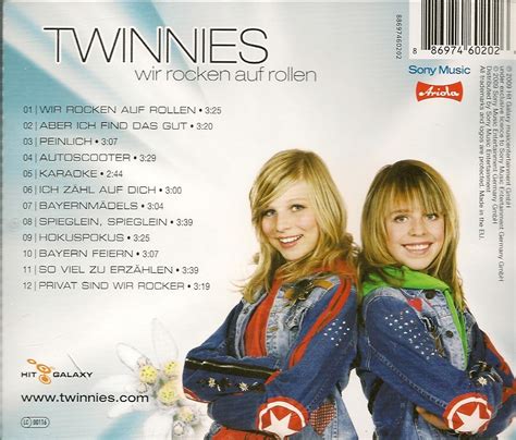 Twinnies - album Wir rocken auf Rollen @ kids'music