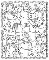 Winter Coloring Pages For Adults  Best Kids sketch template