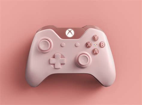 PLAY PROJECT - XBOX PINK CONTROLLER | Video game room design, Pink games, Gaming room setup