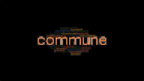 COMMUNE: Synonyms and Related Words. What is Another Word for COMMUNE? - GrammarTOP.com