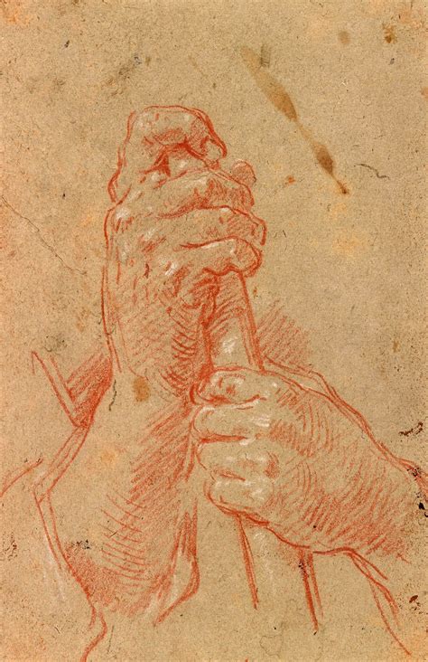 Italian School | 16th century | Study of Hands Holding a Staff | The Morgan Library & Museum ...