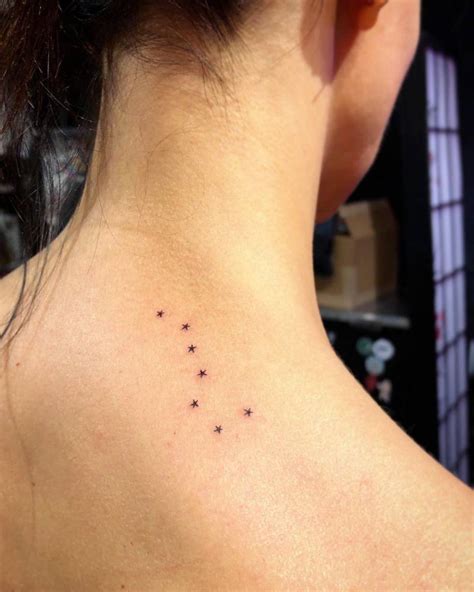 Ursa Major Constellation Tattoo