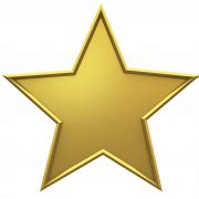 Gold Star PNG - PNG All