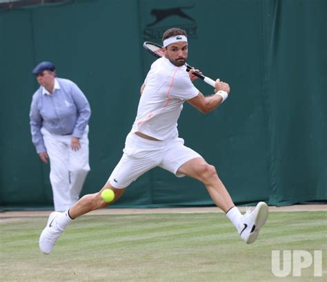 Photo: Grigor Dimitrov Vs Frances Tiafoe at Wimbledon 2023 - LON2023070858 - UPI.com