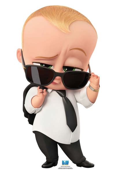 Boss Baby Sunglasses Style Official Cardboard Cutout / Standee / Standup