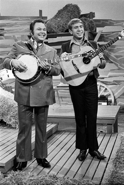 roy clark and buck owens on hee haw. | Country music artists, American ...