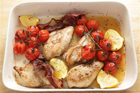 Grilled Herb Seasoned Chicken Breasts In An Oven Bowl Picture And HD ...