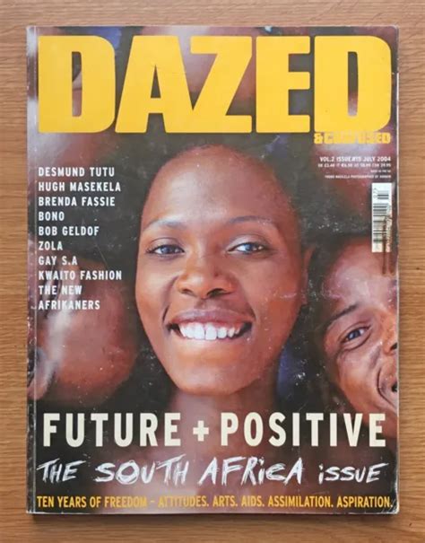 DAZED AND CONFUSED Magazine, South Africa, vol 2 #15, July 2004, Desmond Tutu £45.00 - PicClick UK