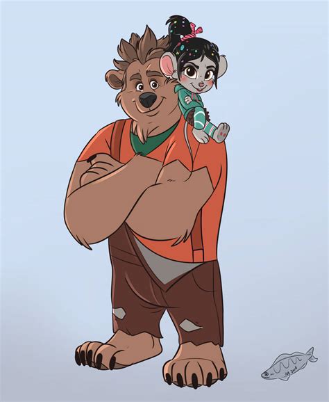 Ralph and Vanellope by Ms-Starskitty on DeviantArt