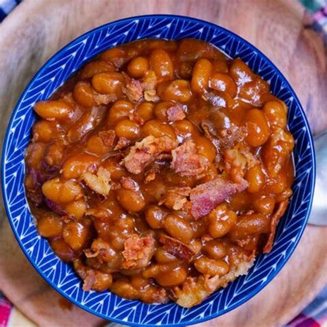 Easy Crock Pot Baked Beans - A Southern Soul Baked Beans Recipe Crockpot, Baked Beans Crock Pot ...