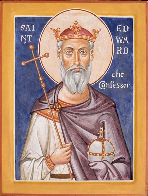 St Edward the Confessor - Aidan Hart Sacred Icons