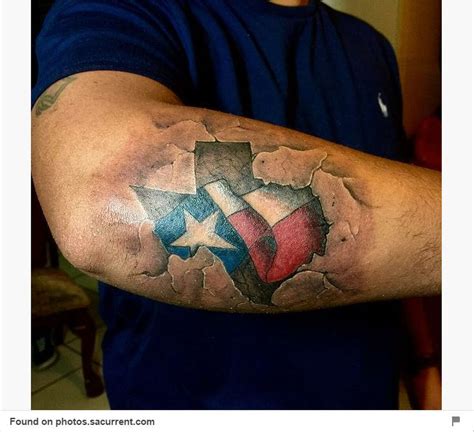 You can't get much more Texas than these tattoos