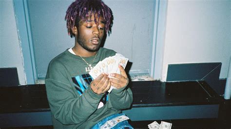 lil uzi vert is sitting and counting money wearing green tshirt hd music Wallpapers | HD ...