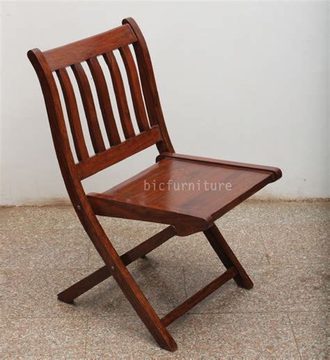 CH 42 Wooden folding chair – Teakwood Home Furniture in Mumbai, India | Buy Beds Online