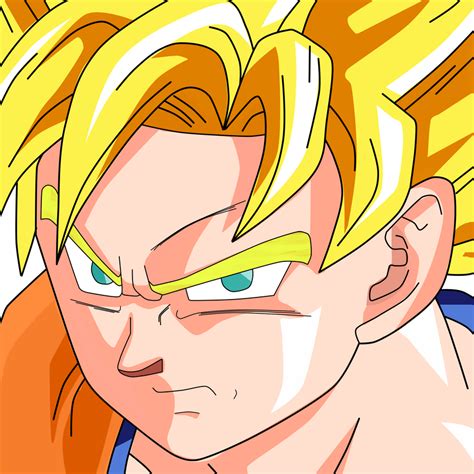 Goku Face by SaoDVD on DeviantArt