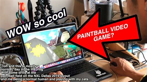 PAINTBALL VIDEO GAME!?!?!... & some other stuff - YouTube