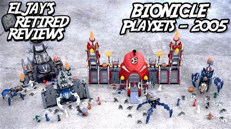 Eljay's Retired Review: BIONICLE Playsets | 2005 - YouTube