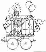 Circus Coloring Pages Printable  Home sketch template