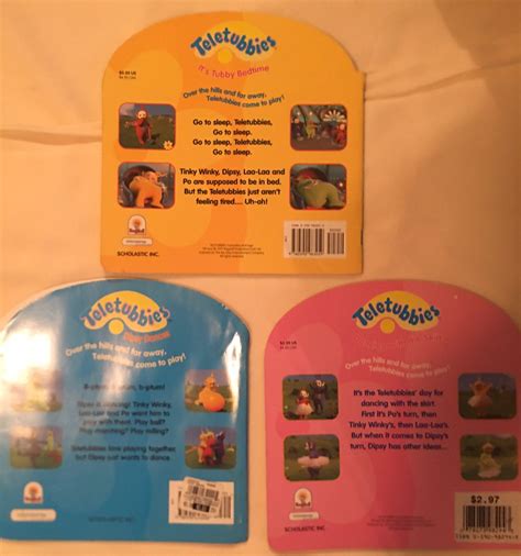 Set of Three 3 Teletubbies Books: 1 Dipsy Dances 2 - Etsy