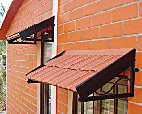 chajja | Sathya Consultants | House awnings, Small house design kerala ...