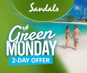 sandalsgreen monday sale best vacation deals - Best Online Travel Deals