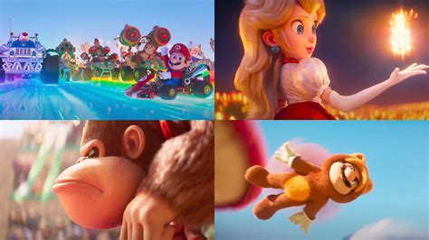 Latest Super Mario Bros. movie trailer shows Peach, Donkey Kong and Mario Karts - Vooks