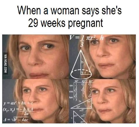 29 weeks pregnant | Math Lady / Confused Lady | Know Your Meme