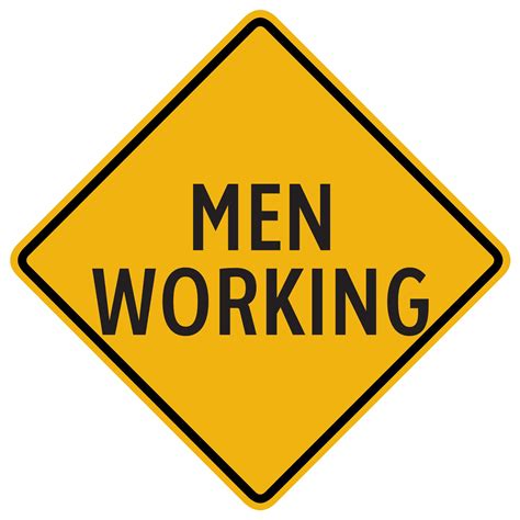 Men Working Sign | Carlton Industries