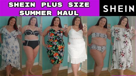 Shein Plus Size Clothing Haul | Plus Size Swimwear - YouTube