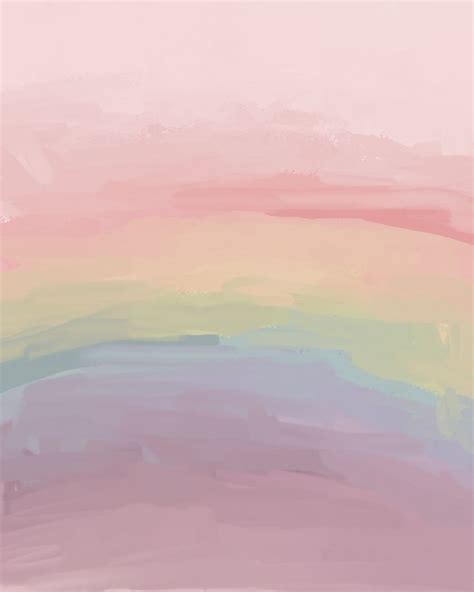 Pastel Rainbow Abstract Art Print | Rainbow abstract art, Rainbow wallpaper backgrounds, Rainbow ...