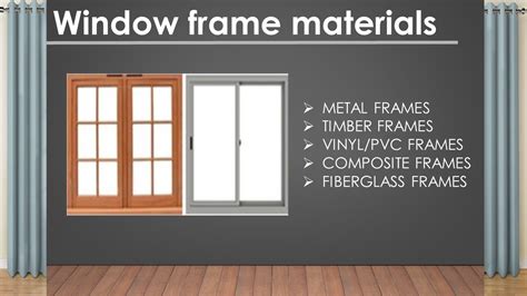 What are the Types of Window Frames and Its Materials · the archspace