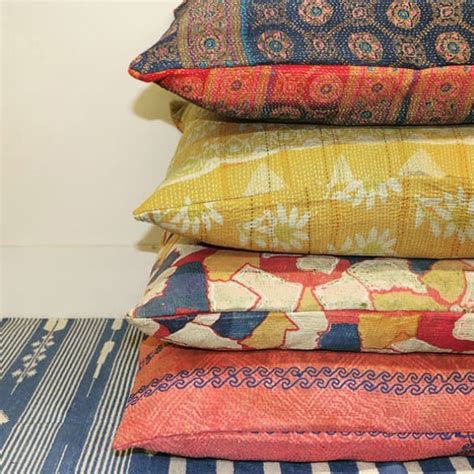 10 Pcs Set of Assorted Size Vintage Kantha Cushion Covers - Etsy