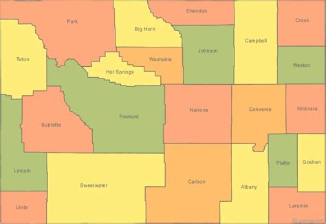 Buffalo Wyoming Map