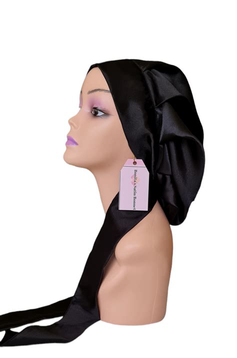 Adjustable Satin Bonnet - Bonitas Satin Bonnet