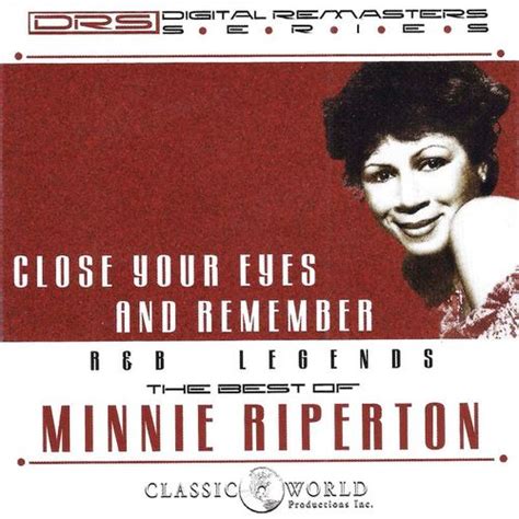 Minnie Riperton - Close Your Eyes & Remember: The Best Of Minnie Riperton (CD) - Amoeba Music