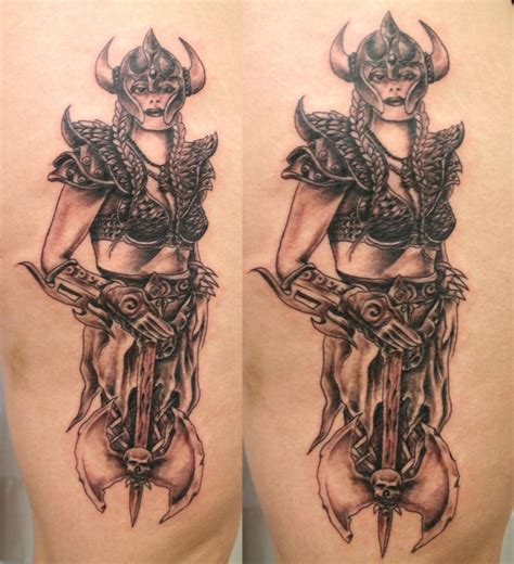 1 Session Viking Women TaT by 2Face-Tattoo on DeviantArt