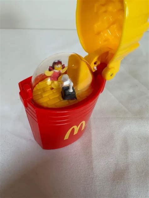 MCDONALD'S HAPPY MEAL Toy Flip Top Food Spinners 1996 Fries $7.10 ...