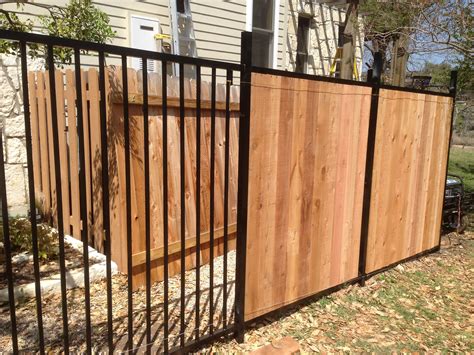 wood fence with wrought iron designs - Wrought Iron Fence Privacy Panels Iron fence panels ...