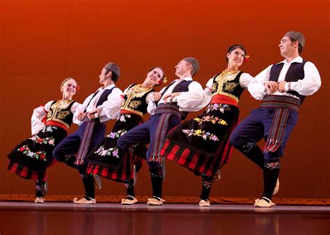 Serbian folk dancing is an old tradition and a strong element in the ...