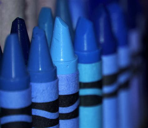 Blue-Crayons | mknphotos | Flickr