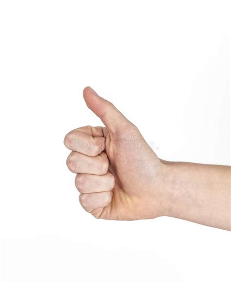 Thumbs Up Sign With Hand Royalty Free Stock Photography - Image: 36675977