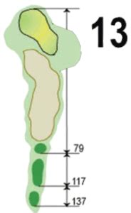 Hole 13 - Sandy Pines Golf Club