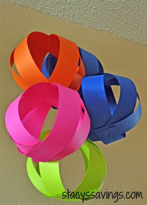 Easy Paper Ball Party Decorations - A Pinterest Project!