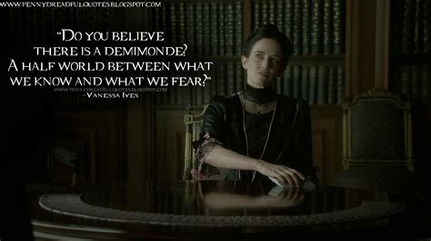 Do you believe there is a demimonde? A half world between what we know ...