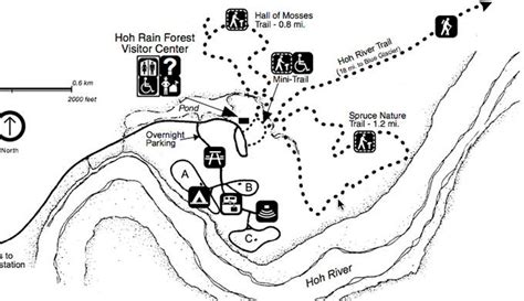 "Hoh-Rainforest-Trail-Map_NPS_680" | Olympic National Park Trips