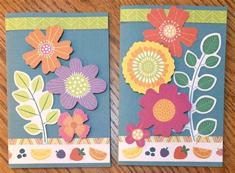 Crafting Quick Birthday Cards Using a Colorful Paper Pack – Craft Picnic