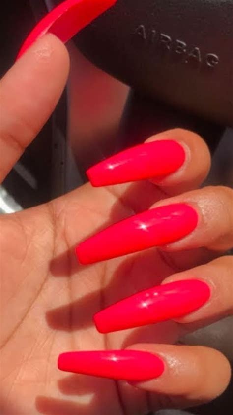 Fire Red Nails in 2021 | Red nails, Nails, Cute nails